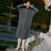 Long Cardigan «Marianne» in dark grey melange von b.young