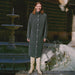 Long Cardigan «Marianne» in dark grey melange von b.young