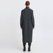 Long Cardigan «Marianne» in dark grey melange von b.young