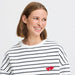 Sweatshirt «RAILA» in Off white Mix von b.young