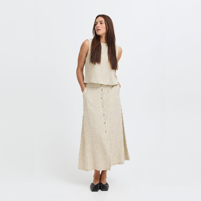 Jupe «FALAKKA» in rainy day stripe von b.young