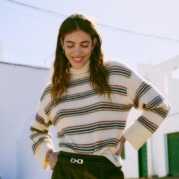 Pulli «Monna» gestreift von b.young