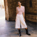 Jeansshorts «Kimu» in weiss von b.young