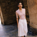 Jeansshorts «Kimu» in weiss von b.young