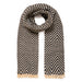 Schal «WETALLIC» in Black Mix von b.young