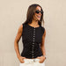 T-Shirt «Sari» in schwarz von ICHI