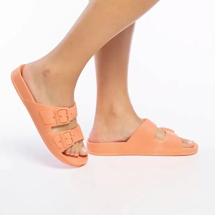 CACATOÈS Sandals «Rio de Janeiro» Salmon Women