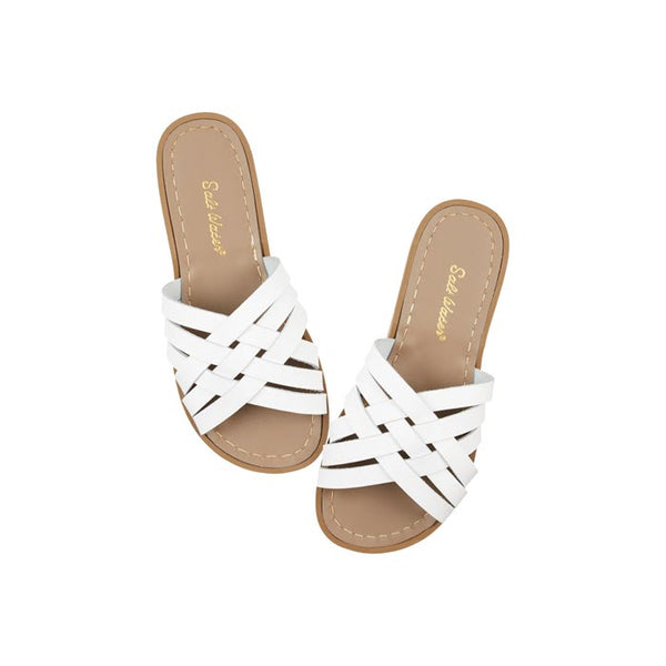 Salt Water Sandalen «RETRO SLIDES» White