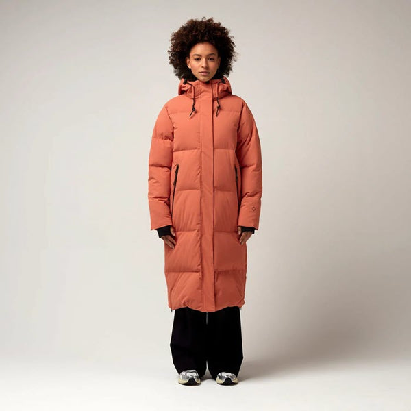 Winterjacke «Tsunami» in apricot von Gofranck