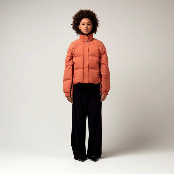 Winterjacke «Agasga» in apricot von Gofranck