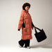 Winterjacke «Tsunami» in apricot von Gofranck