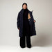 Winterjacke «Cold Winter» in sky captain blue von Gofranck