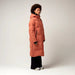 Winterjacke «Tsunami» in apricot von Gofranck