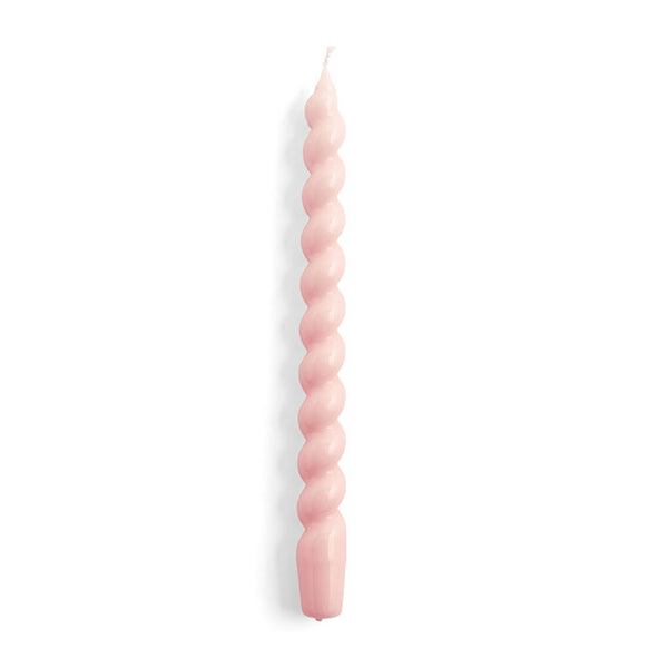 Candle Long Spiral in light rose von HAY