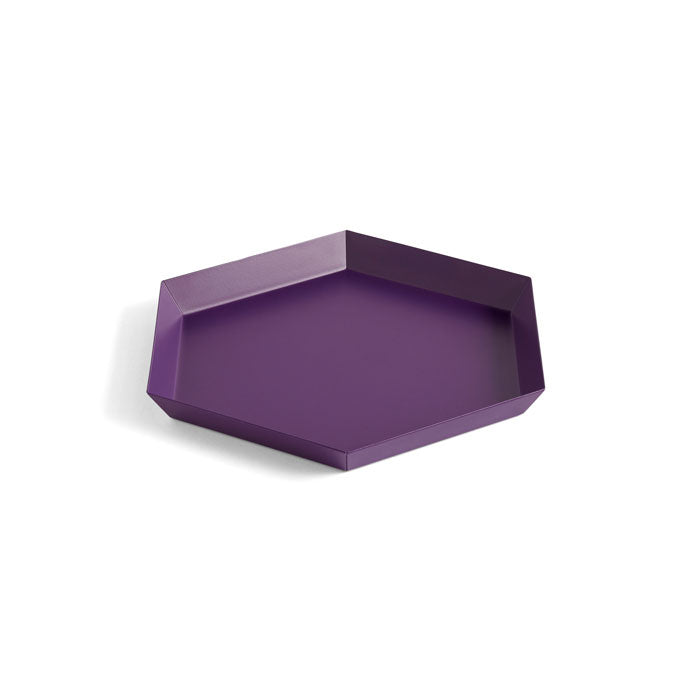 Kaleido Tray small in purple von HAY