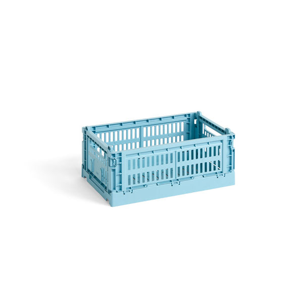 Colour Crate S in Light blue von HAY