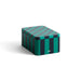 Tin Container small in green and dark blue von HAY