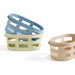 Basket (recycled) small in soft blue von HAY