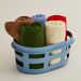 Basket (recycled) small in soft blue von HAY