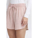 Beach Shorts «Foxa» in light lilac stripe von ICHI