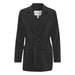 Belt-Blazer «Danta» in black melange (dunkelgrau) von B.young