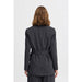Belt-Blazer «Danta» in black melange (dunkelgrau) von B.young