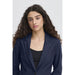 Blazer «Kate denim» in dunkelblau von ICHI