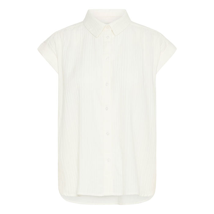 Baumwoll-Bluse «Fry» in weiss von b.young