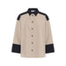 Bluse «Idde» in humus mix von b.young