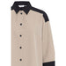 Bluse «Idde» in humus mix von b.young