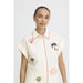 Bluse «Jessel» in eierschale von b.young