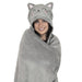 Decke mit Kapuze - Cosy Hugs «Kitty» von Legami