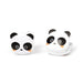 Verschluss-Clips für Verpackungen 6-er Set «Panda» von Legami