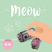 Korrekturstreifen-Roller «Meow» von Legami