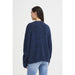 Cardigan «Belablue» in dunkelblau von ICHI