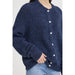 Cardigan «Belablue» in dunkelblau von ICHI