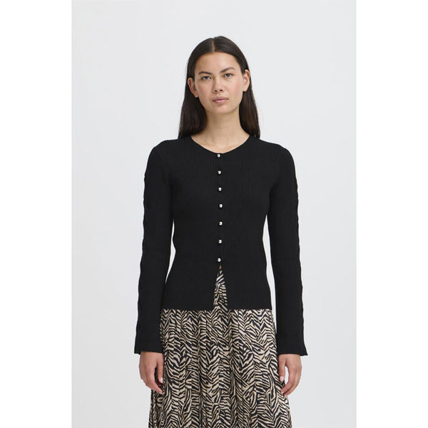 Cardigan «Dollis» in schwarz von ICHI