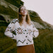 Strickcardigan «Melpa» in birch melange von b.young