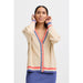 Cardigan «Morla» in Humus Mix von b.young