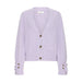 Cardigan «Omea Frill» in lila von b.young