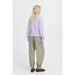 Cardigan «Omea Frill» in lila von b.young