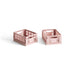 2er-Set Colour Crate Mini in blush von HAY