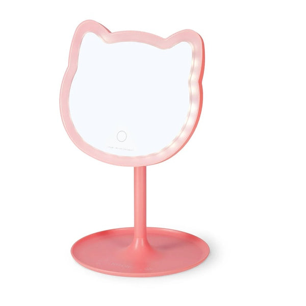 Schminkspiegel mit Licht «You Look Purrfect!» von Legami