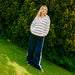 Hose «Danta» in medieval blue mix von b.young