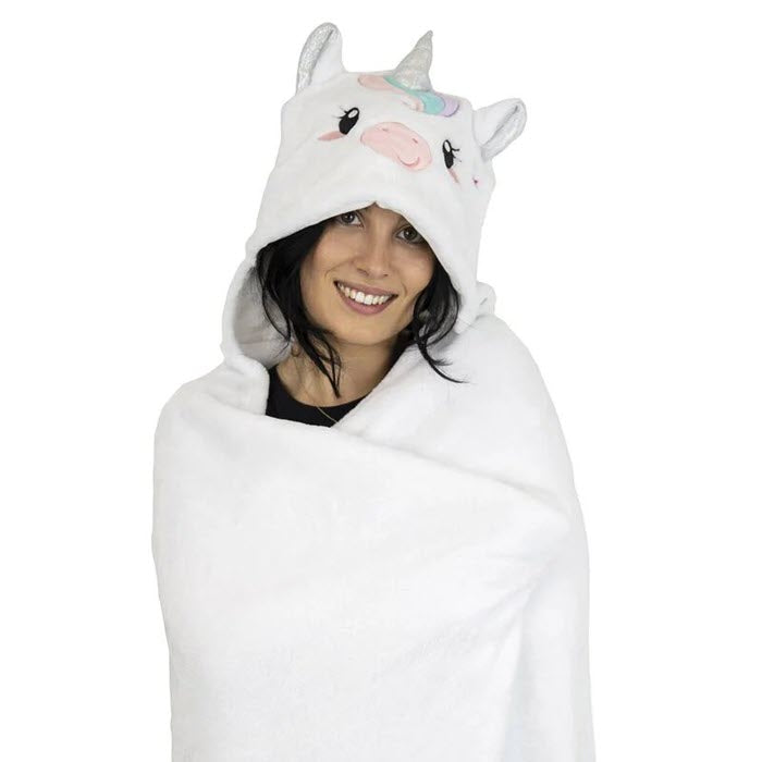 Decke mit Kapuze - Cosy Hugs «Unicorn» von Legami