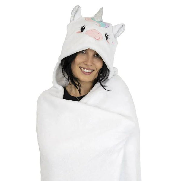 Decke mit Kapuze - Cosy Hugs «Unicorn» von Legami