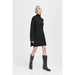 Strickkleid «Olma» in schwarz von b.young