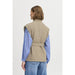 Waistcoat «Estino» in roasted cashew von b.young