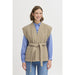 Waistcoat «Estino» in roasted cashew von b.young
