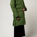 Winterjacke «Eye» in bronze green von Gofranck